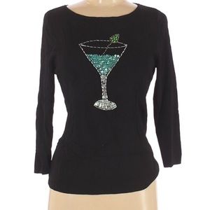 3/4 Sleeve Martini Top!